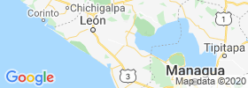 La Paz Centro map